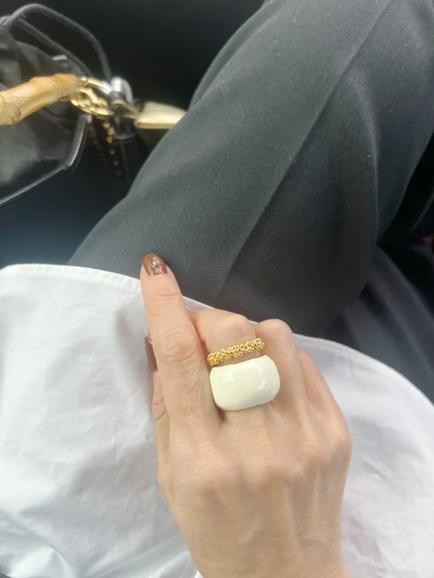 macaron † white